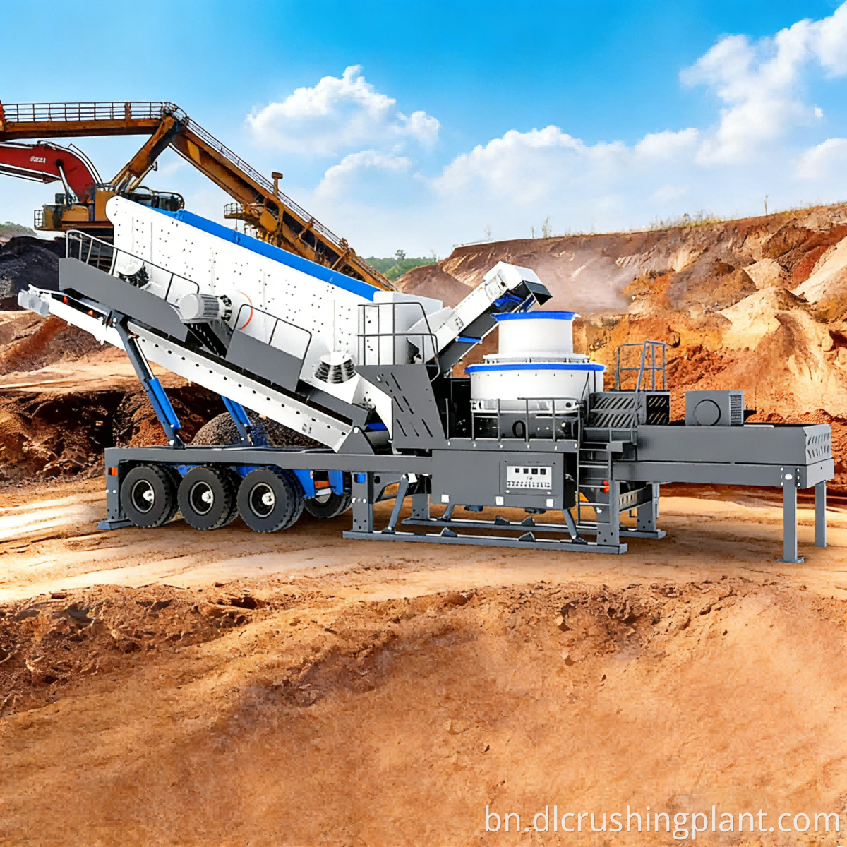 Hard Rock Fine Crushing Station
